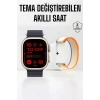 Akıllı Saat Yeni Nesil Sesli Asistan Uyku ve Sağlık Takibi Adımsayar