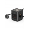 Akım Korumalı 3’lü Priz Gece Lambalı 25w 2xusb 2xtype-c Çıkış Yüksek Gerilim Koruma Priz Çoğaltıcı
