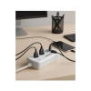  akım Korumalı Priz Ve Masaüstü Şarj İstasyonu Kablosuz 3 Priz ,4 Usb, 2 Type-c Girişli 2 Metre