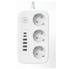  akım Korumalı Priz Ve Masaüstü Şarj İstasyonu Kablosuz 3 Priz ,4 Usb, 2 Type-c Girişli 2 Metre