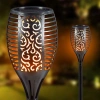 Alev Efektli Solar Bahçe Lambası (51 Cm)
