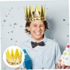 Altın Renk Eva Yumuşak Kral Kraliyet Tacı Yetişkin Çocuk Uyumlu 55 cm (5324)
