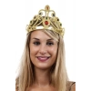 Altın Renk Plastik Prenses Tacı Kraliçe Tacı 60 cm