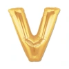 Altın Sarısı Folyo Harf Balon 1 Metre