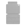 Apple İpad 2025 10.9 10.nesil (a16) Edz Manyetik Standlı Tablet Kılıfı - Gri