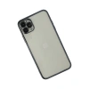 Apple İphone 11 Pro Max Kılıf Razer Lensli Silikon - Siyah