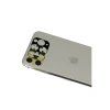 Apple İphone 11 Pro Max Rainbow Kamera Lens Koruma Cam - Gold