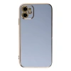 Apple İphone 12 Kılıf Volet Silikon - Mavi