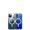 Apple İphone 12 Pro Max Kılıf Magneticsafe Şeffaf Silikon - Şeffaf