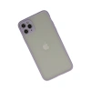 Apple İphone 12 Pro Max Kılıf Montreal Silikon Kapak - Mor