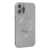 Apple İphone 12 Pro Max Kılıf Moshi Lens Magneticsafe Silikon - Gümüş