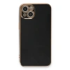 Apple İphone 13 Kılıf Volet Silikon - Siyah