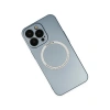 Apple İphone 13 Pro Kılıf Jack Magneticsafe Lens Silikon - Sierra Blue