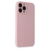 Apple İphone 13 Pro Kılıf Nano İçi Kadife Silikon - Pembe