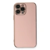 Apple İphone 13 Pro Max Kılıf Volet Silikon - Pembe