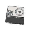 Apple İphone 14 Kılıf Joke Simli Magneticsafe Kılıf - Siyah