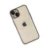 Apple İphone 14 Kılıf Razer Lensli Silikon - Siyah