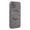 Apple İphone 14 Plus Kılıf Moshi Lens Magneticsafe Silikon - Füme