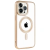Apple İphone 14 Pro Kılıf Kronos Magsafe Kapak - Gold