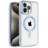 Apple İphone 14 Pro Max Kılıf Kronos Magsafe Kapak - Sierra Blue