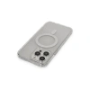 Apple İphone 14 Pro Max Kılıf Matte Şeffaf Magneticsafe - Şeffaf