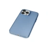 Apple İphone 14 Pro Max Kılıf Modos Metal Kapak - Mavi