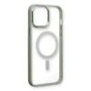 Apple İphone 14 Pro Max Kılıf Room Magneticsafe Silikon - Su Yeşili