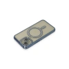 Apple İphone 15 Kılıf Joke Simli Magneticsafe Kılıf - Lacivert