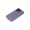 Apple İphone 15 Pro Kılıf Nano İçi Kadife Silikon - Lila