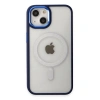 Apple İphone 15 Pro Kılıf Room Magneticsafe Silikon - Lacivert