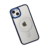 Apple İphone 15 Pro Kılıf Room Magneticsafe Silikon - Lacivert