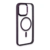 Apple İphone 15 Pro Max Kılıf Room Magneticsafe Silikon - Derin Mor