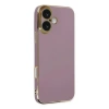 Apple İphone 16 Kılıf Volet Silikon - Mor