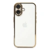 Apple İphone 16 Plus Kılıf Razer Lensli Silikon - Gold