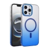 Apple İphone 16 Pro Glossy Magsafe Kapak - Mavi