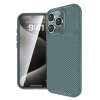 Apple İphone 16 Pro Kılıf Auto Focus Karbon Kapak - Koyu Yeşil