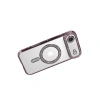 Apple İphone 17 Air Joke Simli Magneticsafe Kılıf - Pembe
