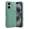 Apple İphone 17 Kelvin Kartvizitli Silikon - Açık Yeşil