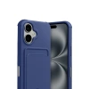 Apple İphone 17 Kelvin Kartvizitli Silikon - Lacivert
