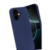 Apple İphone 17 Nano İçi Kadife Silikon - Lacivert