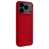 Apple İphone 17 Pro Max Nano İçi Kadife Silikon - Kırmızı