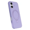 Apple İphone 17 Regal Magsafe Standlı Kapak - Lila