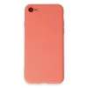 Apple İphone 7 Kılıf First Silikon - Turuncu