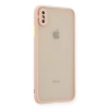 Apple İphone Xs Max Kılıf Montreal Silikon Kapak - Pembe