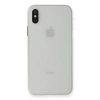 Apple İphone Xs Max Kılıf Pp Ultra İnce Kapak - Beyaz