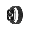 Apple Watch 38mm Ayarlı Solo Silikon Kordon (SAAT DEĞİLDİR) - Siyah