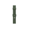 Apple Watch 38mm Kr408 Çizgili Silikon Kordon (SAAT DEĞİLDİR) - Koyu Yeşil