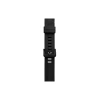 Apple Watch 38mm Kr408 Çizgili Silikon Kordon (SAAT DEĞİLDİR) - Siyah