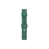 Apple Watch 38mm Kr408 Çizgili Silikon Kordon (SAAT DEĞİLDİR) - Yeşil