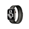 Apple Watch 38mm Metal Mıknatıslı Kordon (SAAT DEĞİLDİR) - Siyah-beyaz